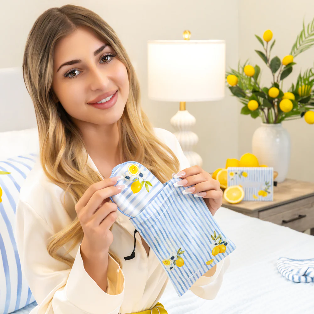 Sleep Mask - Lemon Bloom - Image 12