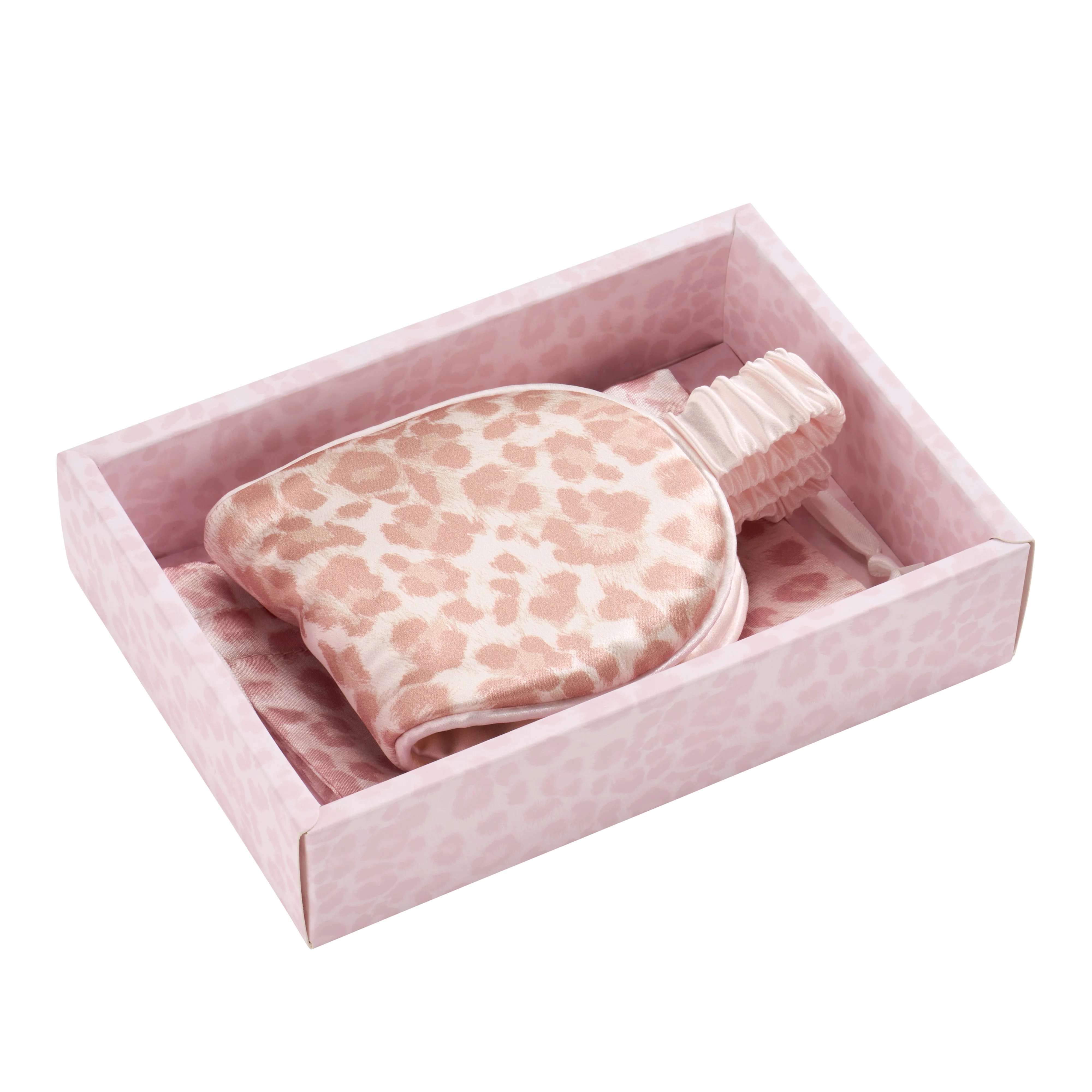 Sleep Mask - Nicole Miller - Mauve Cheetah - Image 4