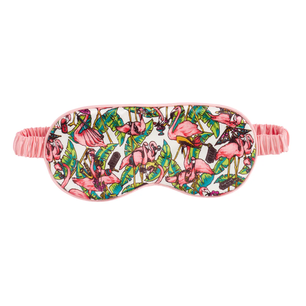 Sleep Mask - Nicole Miller - Flamingo - Image 4