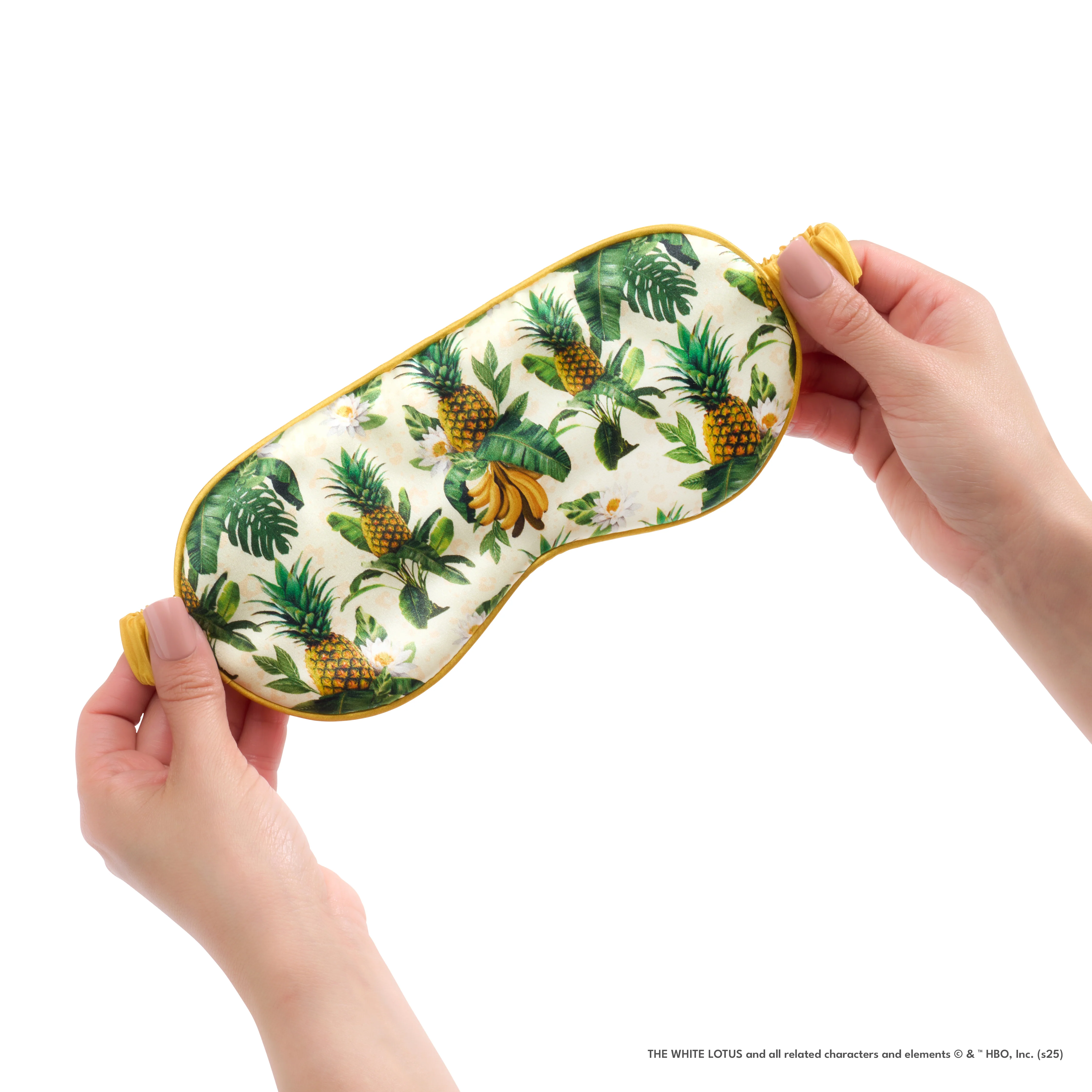 Sleep Mask - White Lotus - Pineapple - Image 3