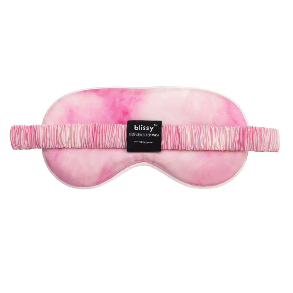 Sleep Mask - Pink Tie-Dye - Image 3