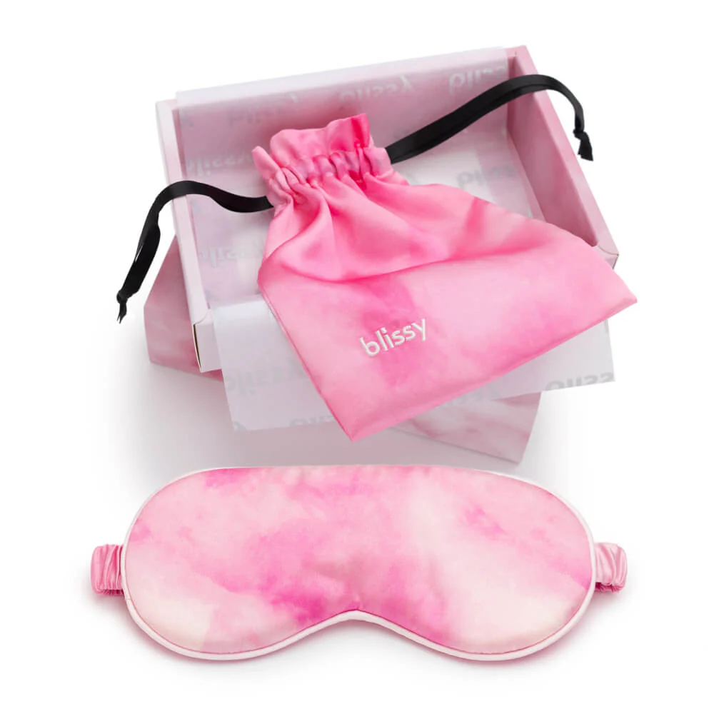 Sleep Mask - Pink Tie-Dye - Image 7
