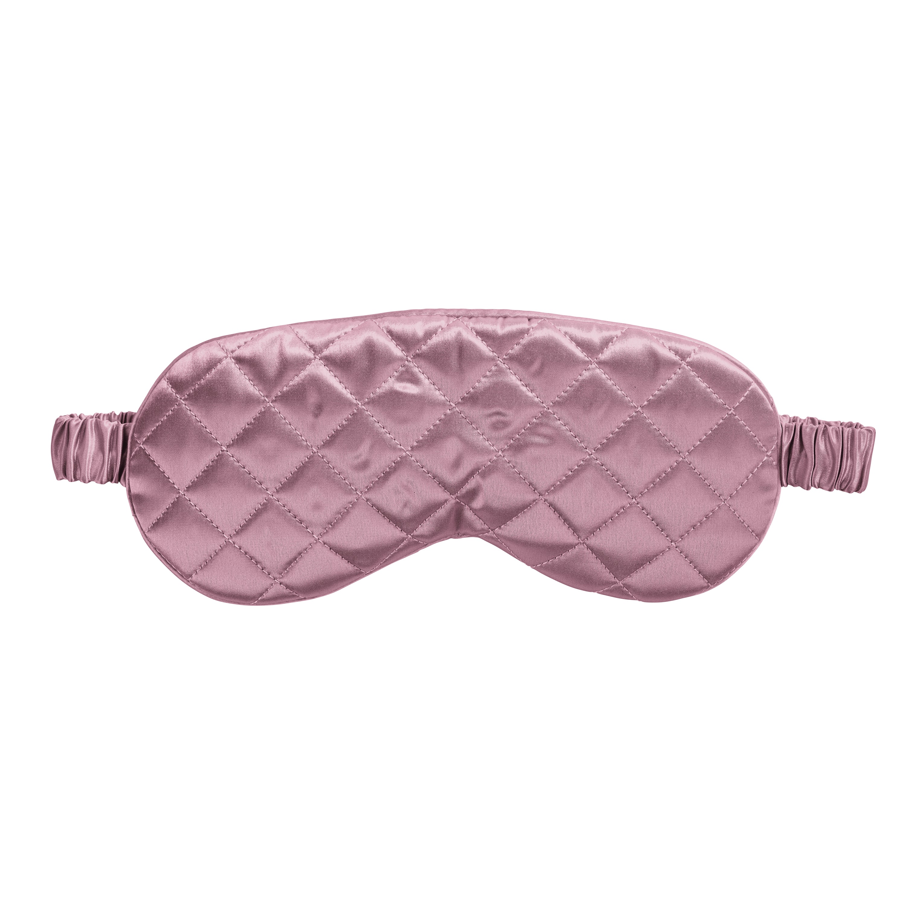 Sleep Mask - Plum - Diamond Quilted - Image 6