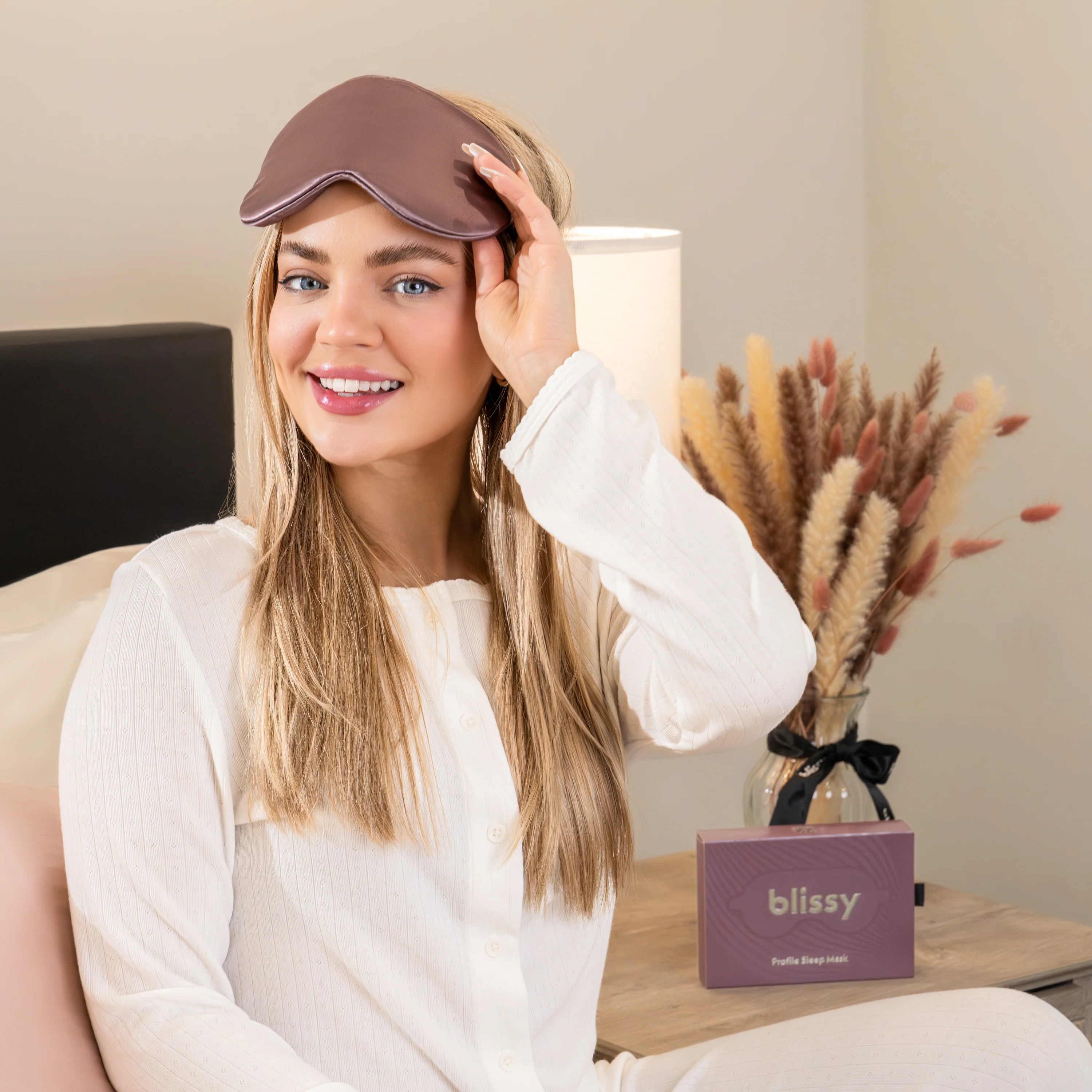 Sleep Mask - Plum - Profile - Image 8