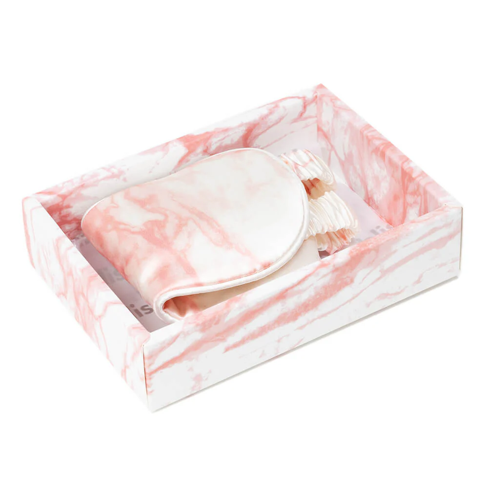 Sleep Mask - Rose White Marble - Image 6