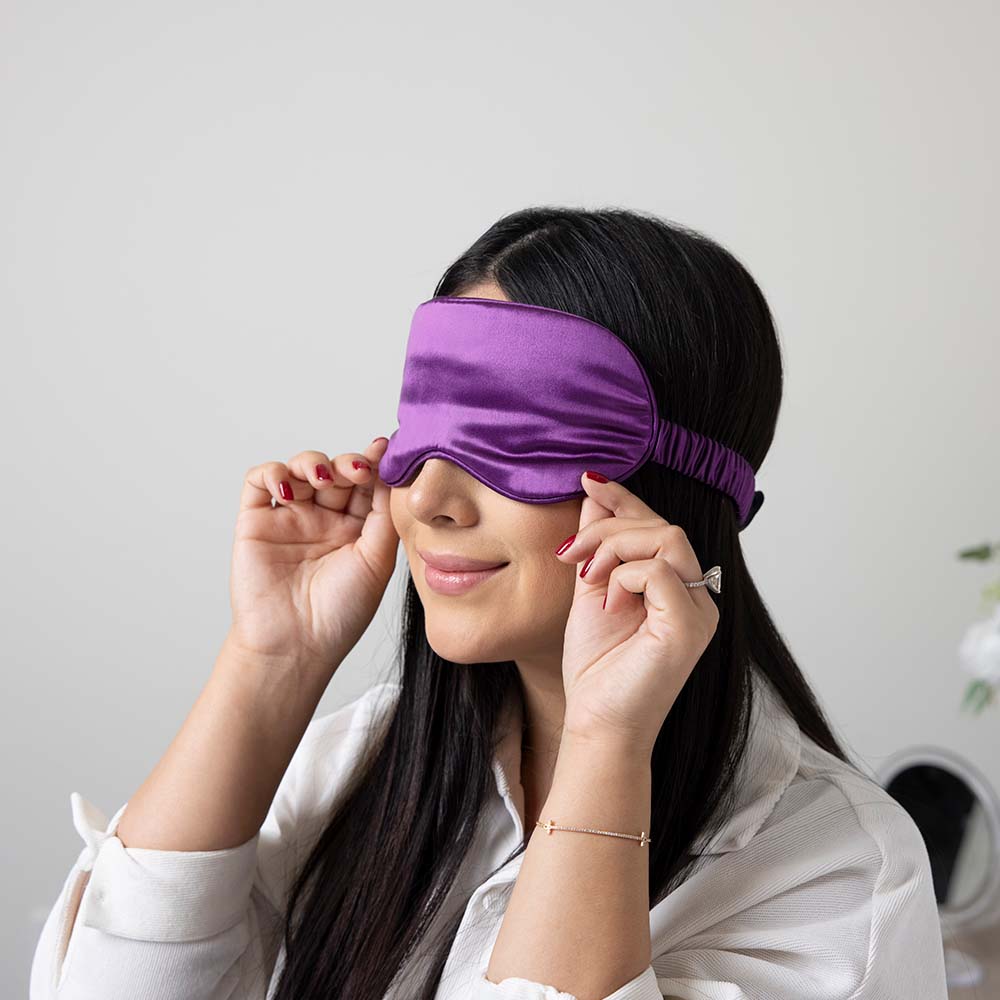 Sleep Mask - Royal Purple - Image 2