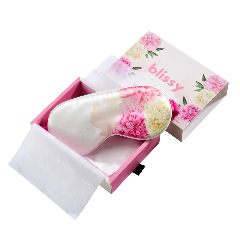 Sleep Mask - Zodiac Flower - Sagittarius Carnations - Image 2