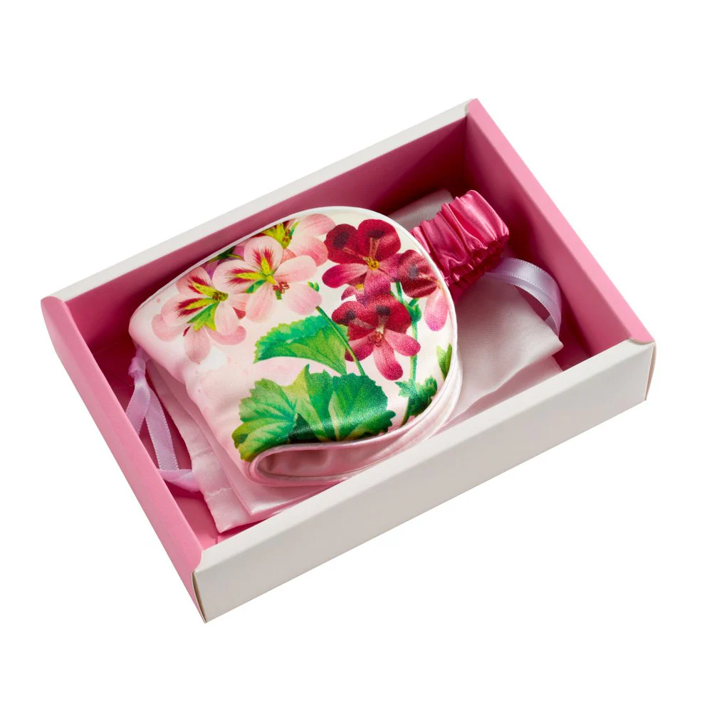 Sleep Mask - Zodiac Flower - Scorpio Geranium - Image 5