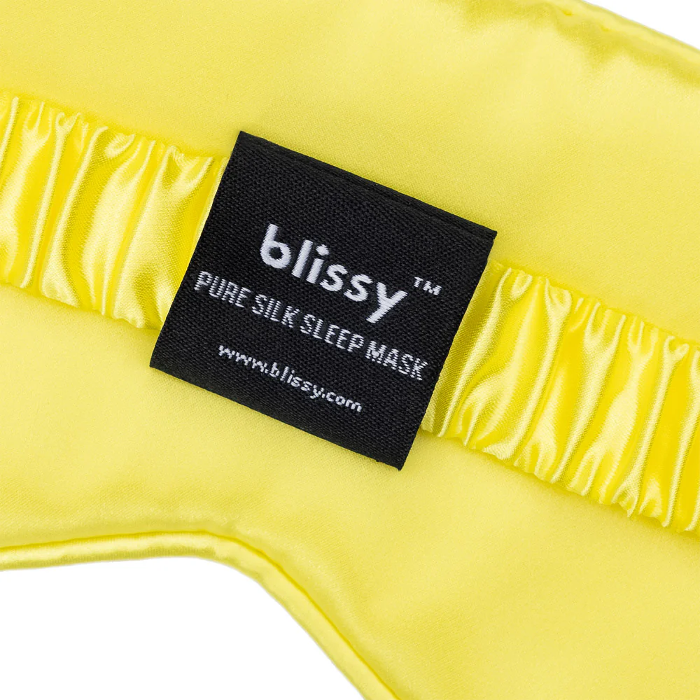 Sleep Mask - Sunshine Yellow - Image 3