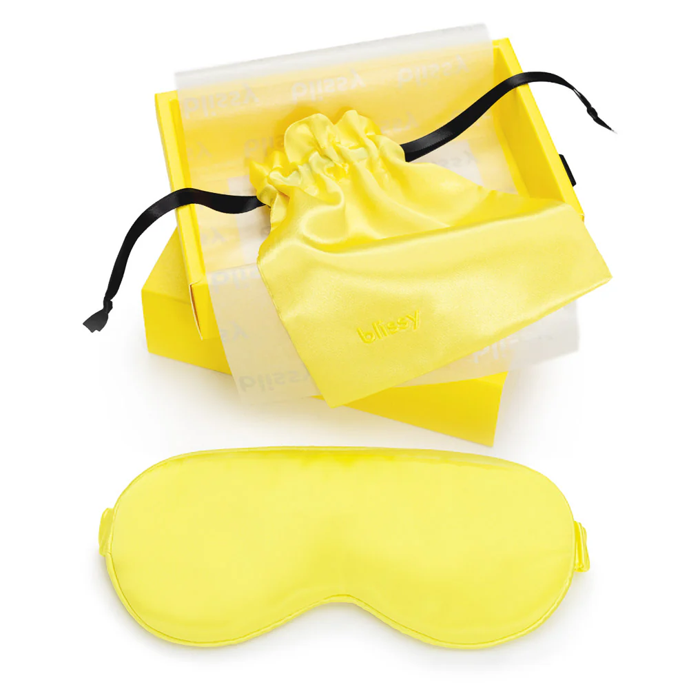 Sleep Mask - Sunshine Yellow - Image 5