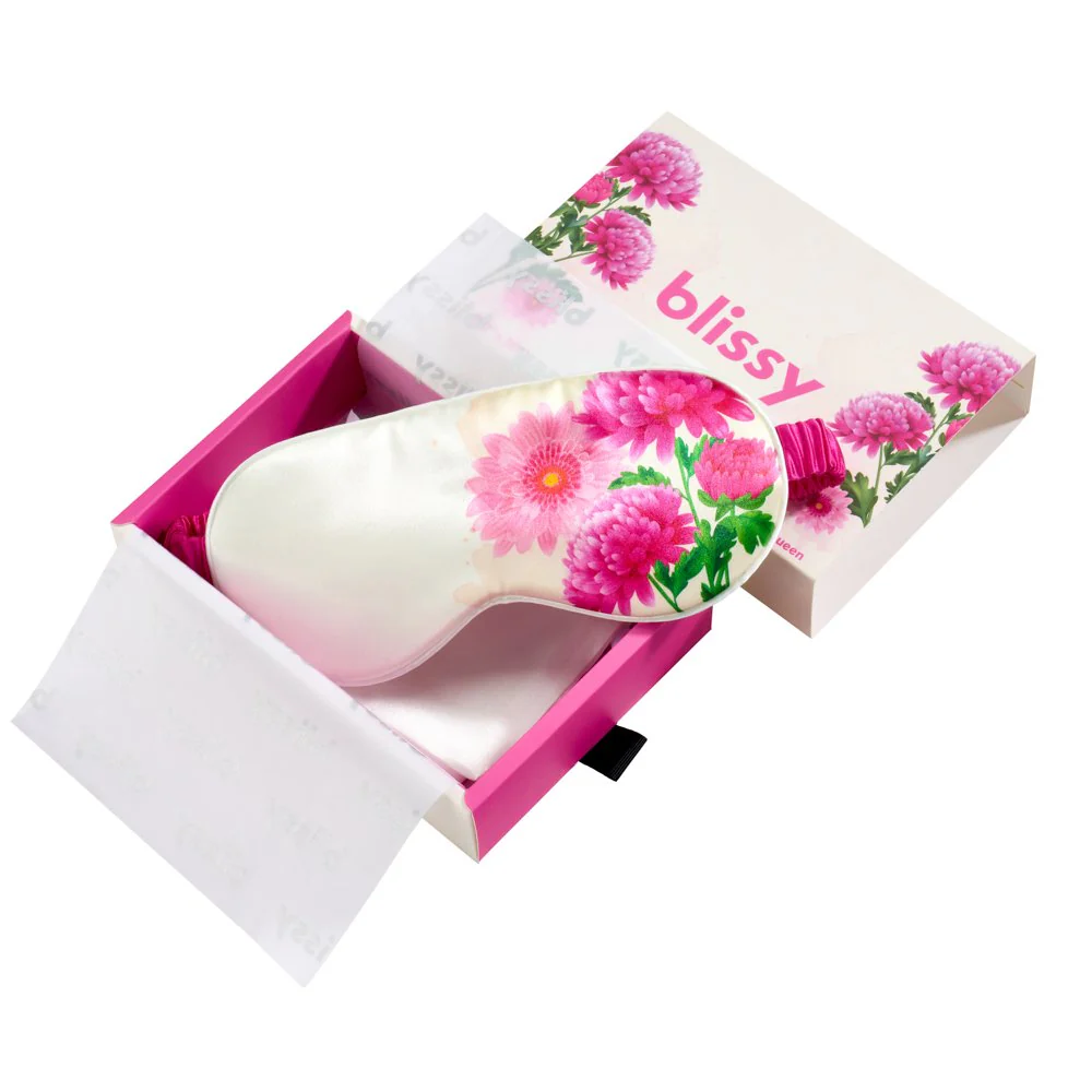 Sleep Mask - Zodiac Flower - Virgo Chrysanthemum - Image 6