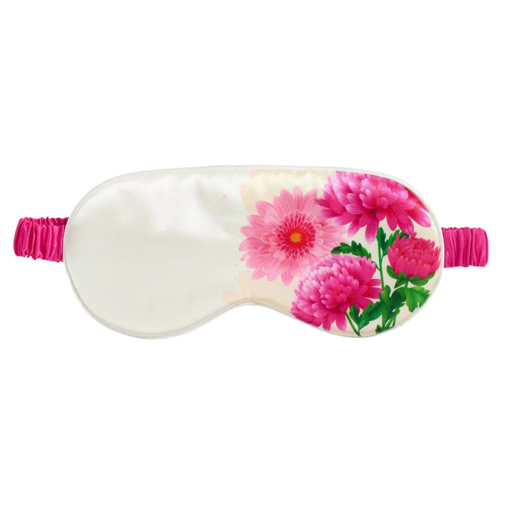 Sleep Mask - Zodiac Flower - Virgo Chrysanthemum - Image 8
