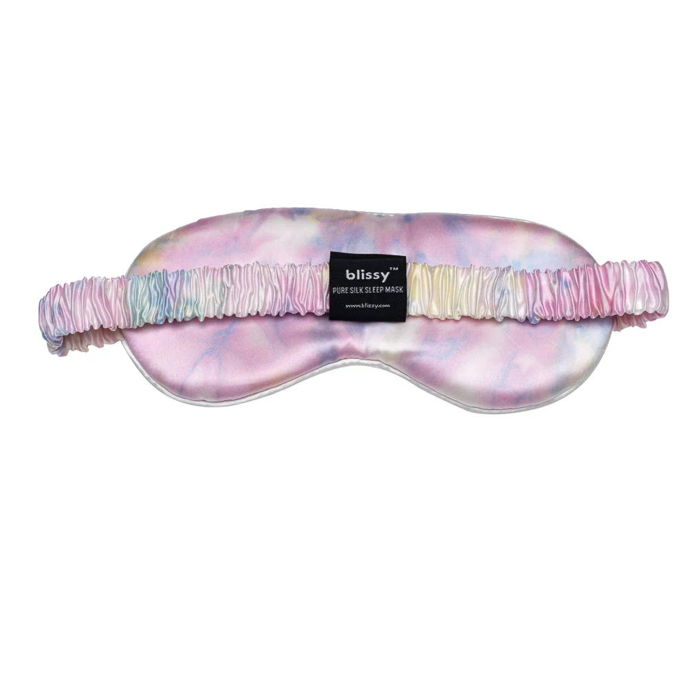 Sleep Mask - Yellow Tie-Dye - Image 6