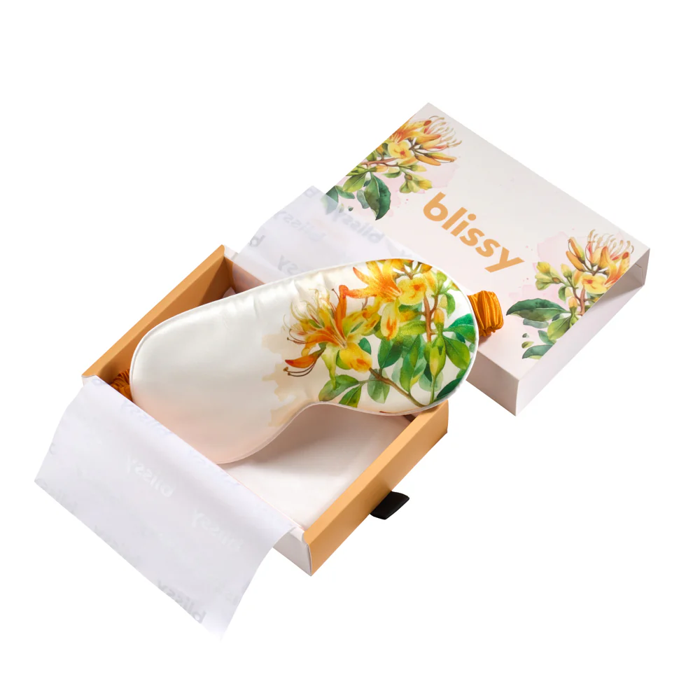 Sleep Mask - Zodiac Flower - Aries Honeysuckle - Image 2