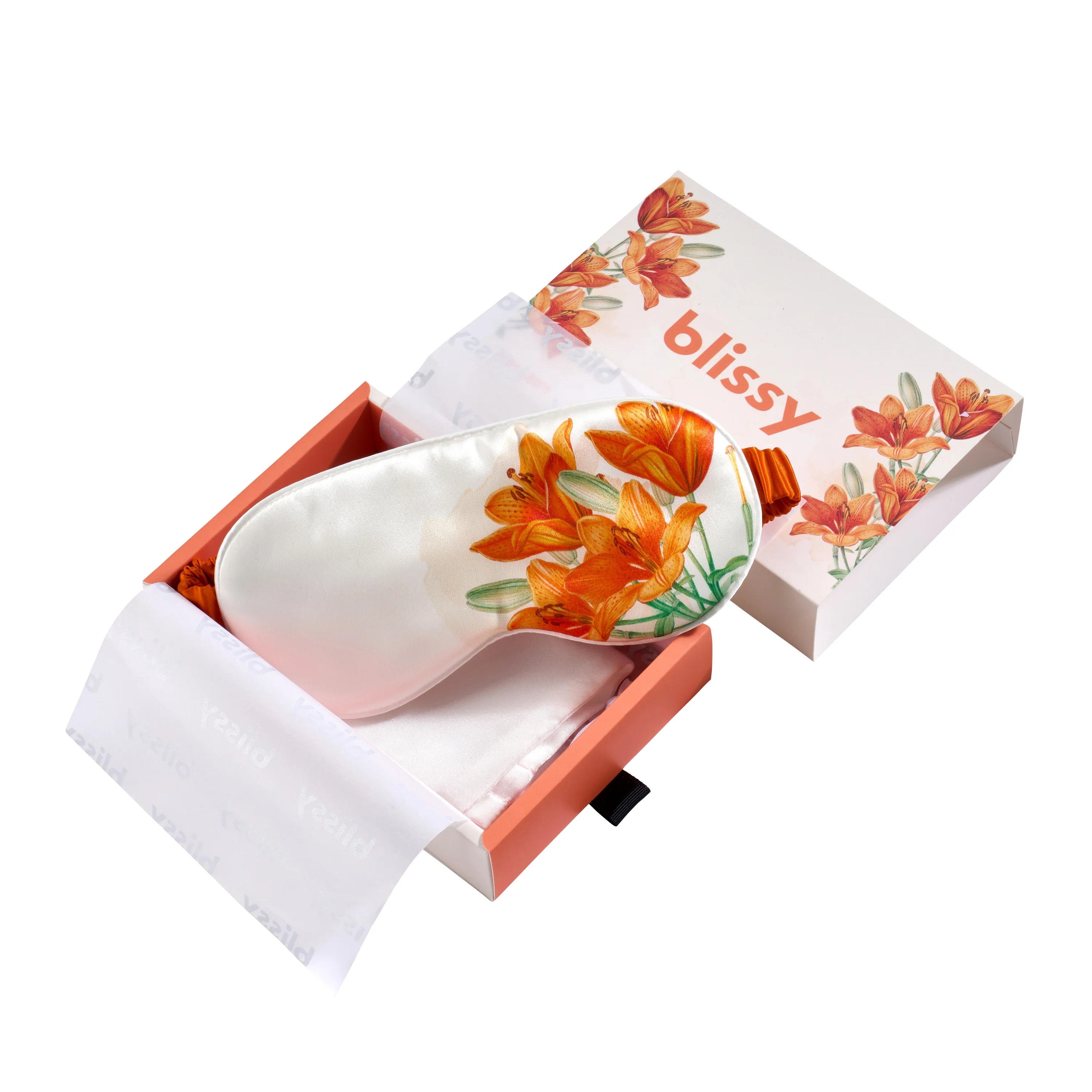 Sleep Mask - Zodiac Flower - Taurus Lily - Image 2
